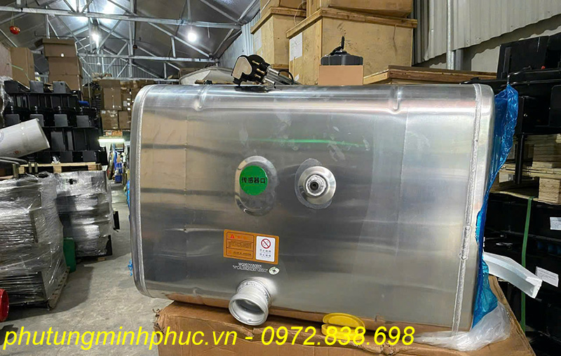 Bình dầu xe tải 300 lít hợp kim nhôm