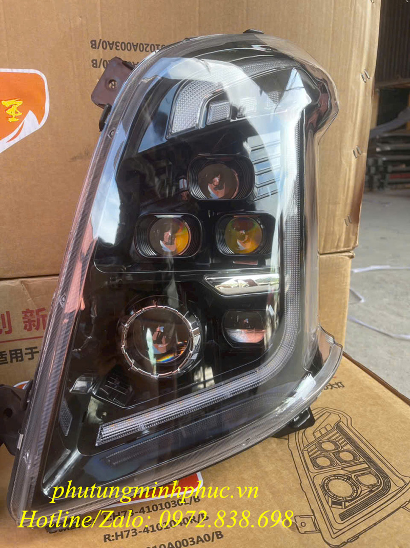 Đèn pha led Chenglong H7, H5, M3 5 bi
