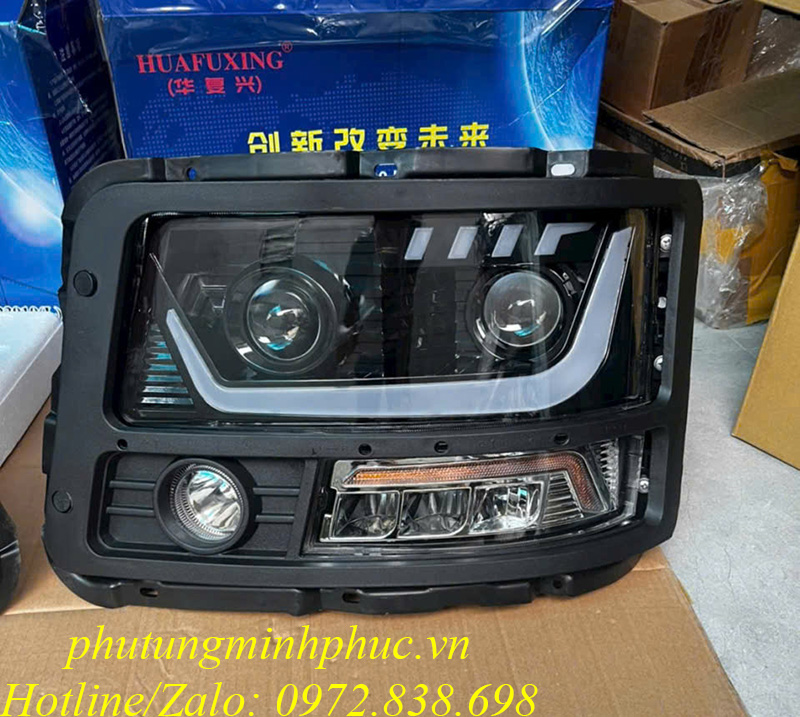 Đèn pha bi Led Shacman M3000, F3000