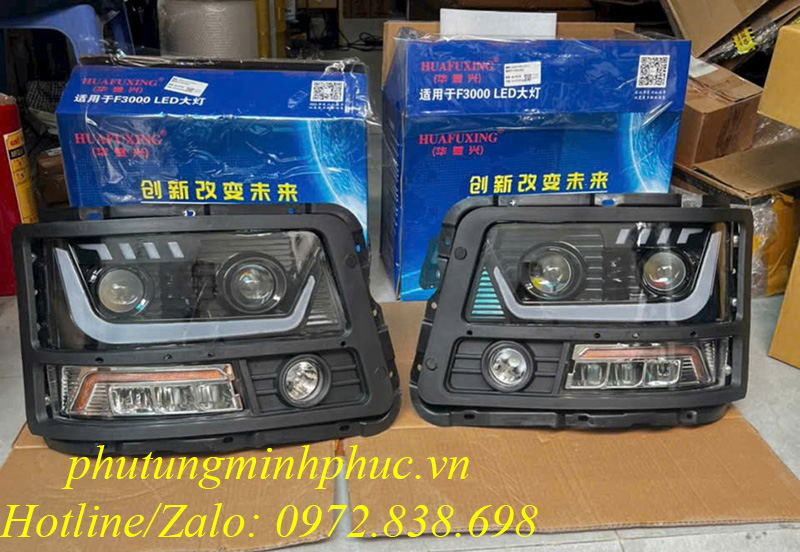 Đèn pha led Shacman M3000, F3000