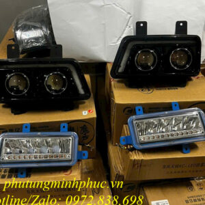 Đèn pha led xe ben Dongfeng Hoàng Huy 8 Tấn