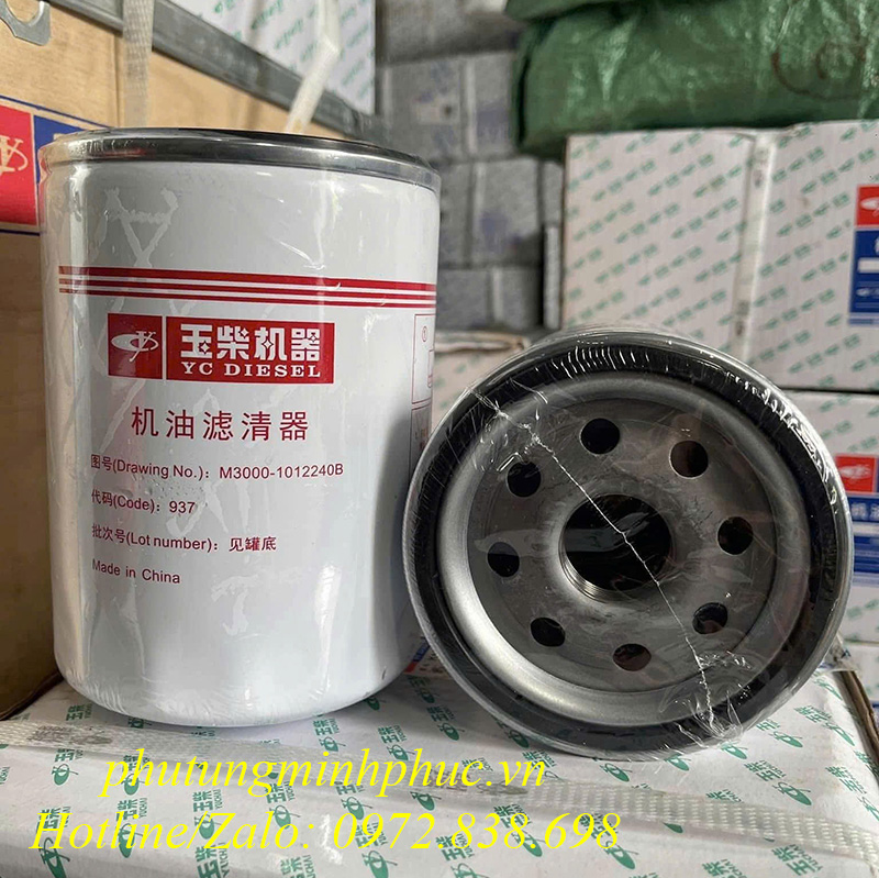 Lọc nhớt xe Chenglong H7