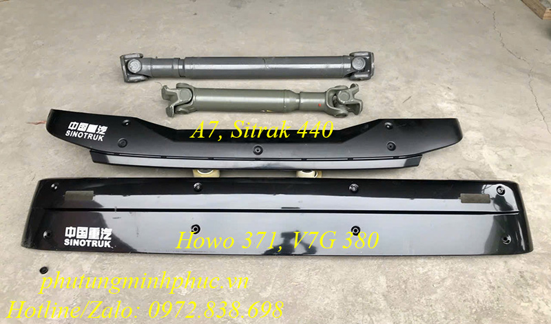 Chắn nắng xe ben Howo