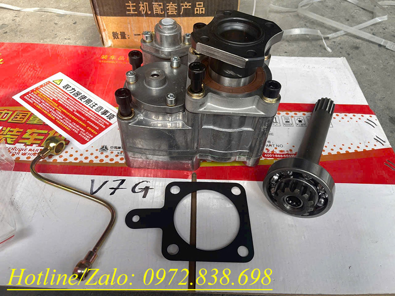 Cóc ben nhôm Howo V7G