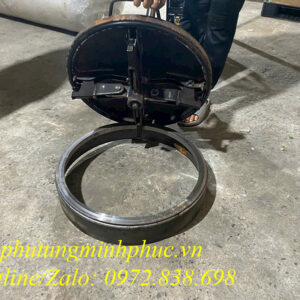 nắp bồn mooc chở xi măng rời, tro bay, bụi thép