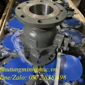 Van bi DN100 mooc bồn chở xi măng rời