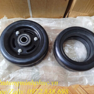 Bánh xe cổ hút bụi 230mm (cao su)