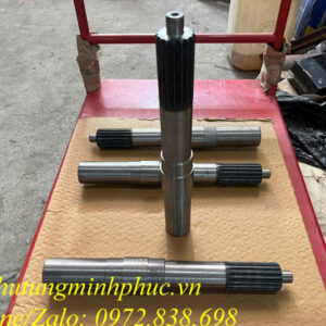 Trục A Cơ động cơ lai ZH4102 mooc bồn chở xi măng