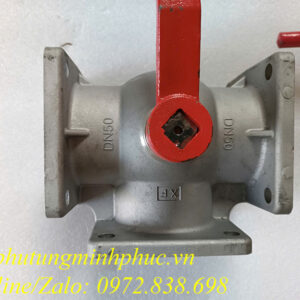 Van 3 ngả DN50 xe phun nước rửa đường