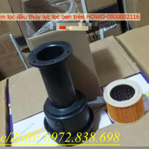 Lọc dầu thủy lực ben xe Howo