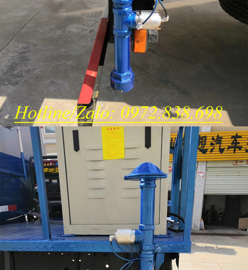 Van đóng mở khí nén DN50 xe téc nước