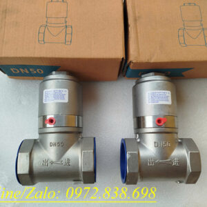 Van khí nén DN50 xe phun nước rửa đường